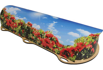 Dying Art - Pohutukawa Archetype Custom Printed Casket